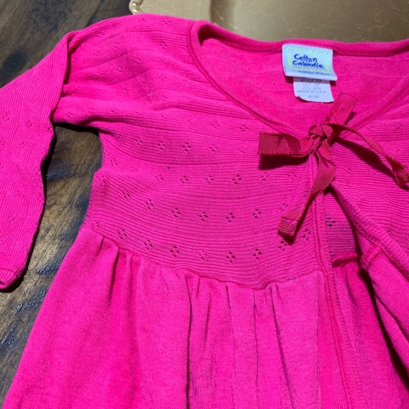 Cotton Caboodle pink cardigan - Picture 3 of 3